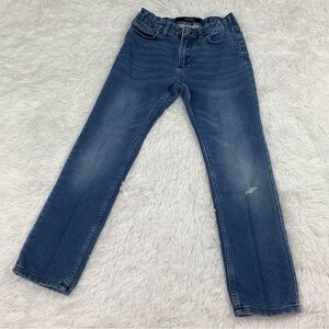 Joe's Jeans boy's straight leg jeans in blue adjustable waist